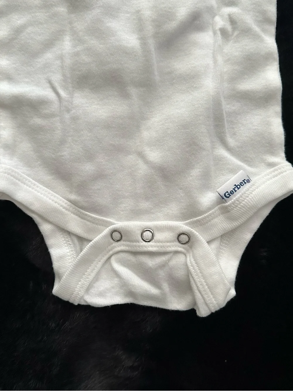 5 Pack White & Cream Baby Bodysuits